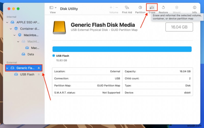 मैक पर बिना डेटा खोए FAT32 में USB ड्राइव को कैसे फॉर्मेट करें 