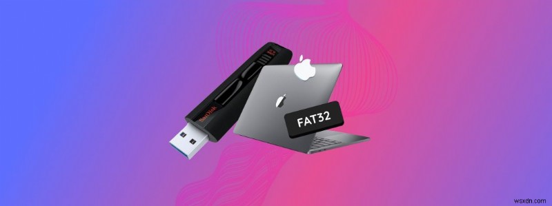 मैक पर बिना डेटा खोए FAT32 में USB ड्राइव को कैसे फॉर्मेट करें 