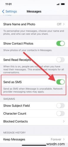 ऑटो-भेजने वाले एसएमएस संदेशों द्वारा iMessage डाउन टाइम को कैसे हराया जाए 