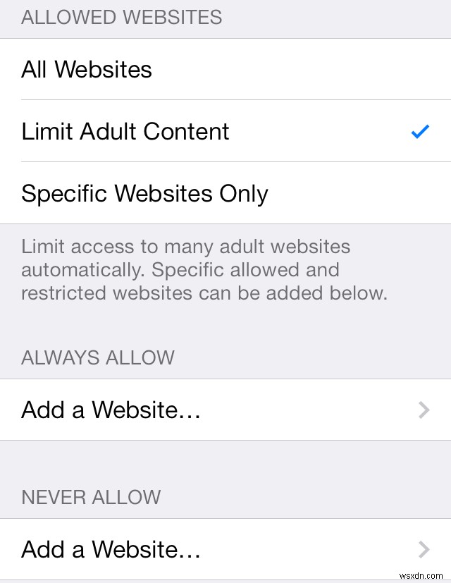 iOS के लिए Safari में विशिष्ट वेबसाइटों और वयस्क सामग्री को कैसे ब्लॉक करें