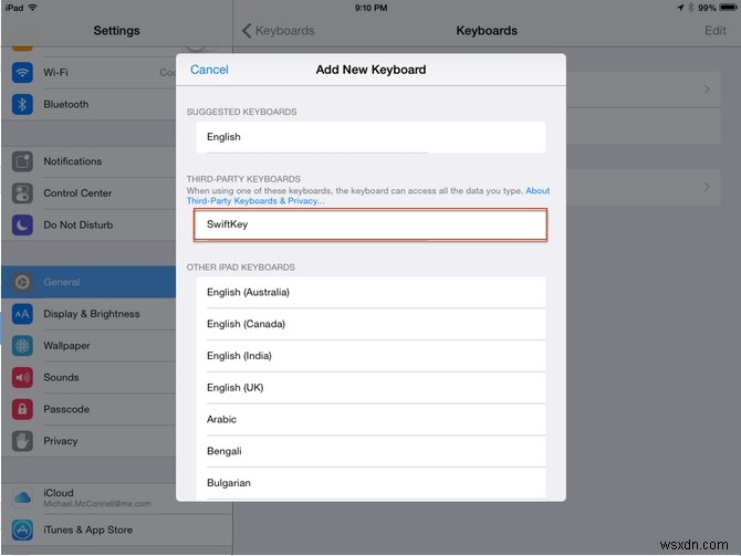 मंगलवार युक्तियाँ:iOS 8 के साथ तृतीय-पक्ष कीबोर्ड का उपयोग करें 