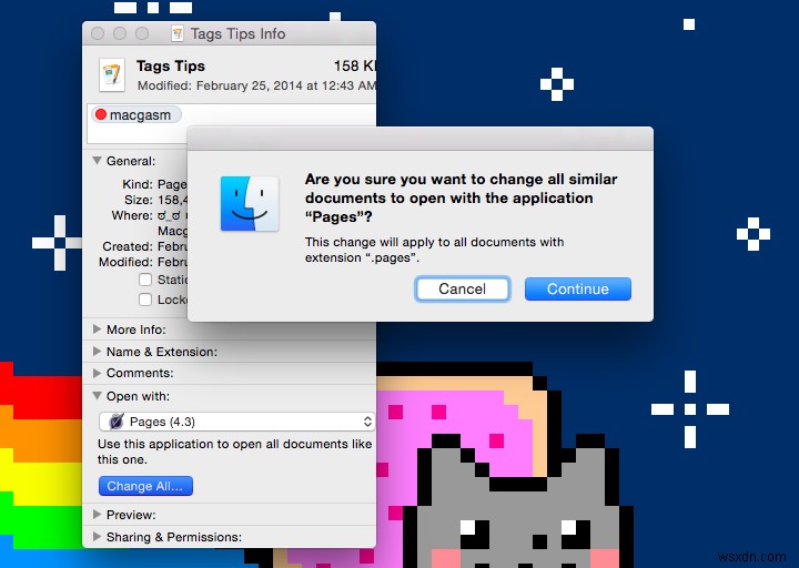 31 दिनों के OS X टिप्स:बदलें कि कौन सा ऐप फ़ाइल खोलता है