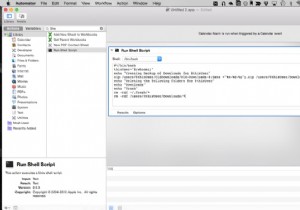 OS X टिप्स के 31 दिन:ऑटोमेटर और एक शेल स्क्रिप्ट का उपयोग करके अपनी फ़ाइलों को स्वचालित रूप से साफ़ करें 