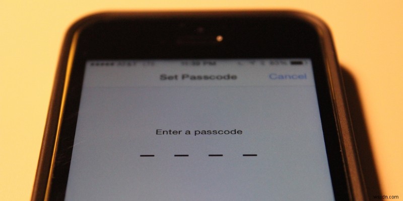 30 दिनों की iOS युक्तियाँ:अपने iPhone का पासकोड सेट करें या बदलें