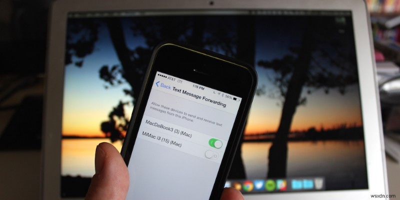 iOS टिप्स के 30 दिन:अपने मैक पर टेक्स्ट मैसेज फॉरवर्ड करें