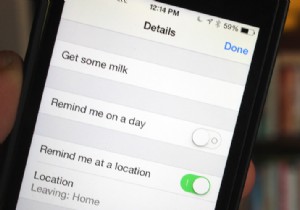 कार्य पर जाएं:कार्यों को याद रखने के लिए स्थान-आधारित अनुस्मारकों का उपयोग करें