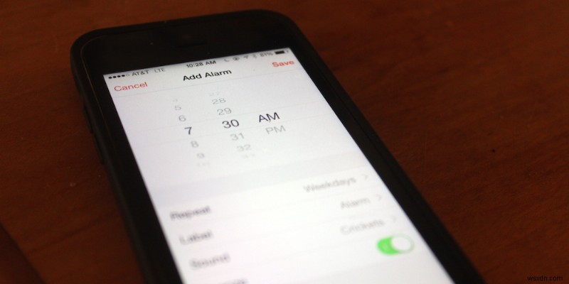 30 दिनों के iOS टिप्स:अलग-अलग दिनों के लिए अलग अलार्म सेट करें