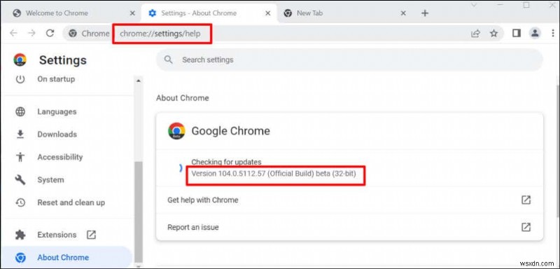 मेरे पास Google Chrome का कौन सा संस्करण है?