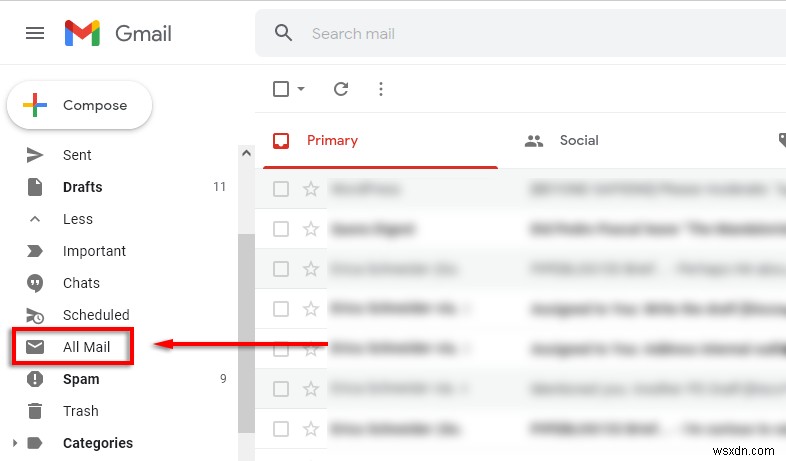 Gmail में संग्रह कैसे काम करता है