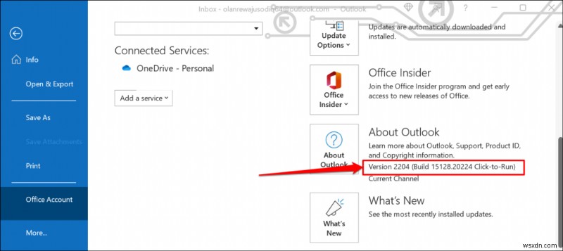 मेरे पास Microsoft Office का कौन सा संस्करण है?