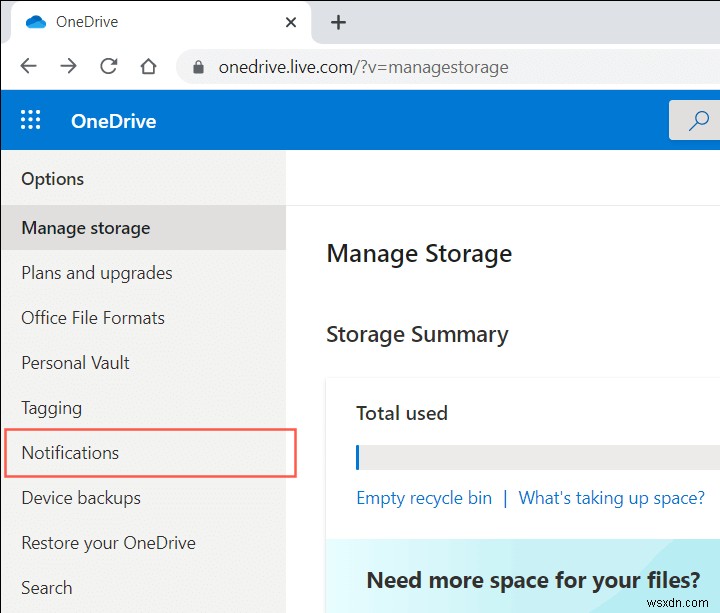 ईमेल मेमोरी को रोकने के लिए OneDrive कैसे प्राप्त करें