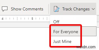 वर्ड (ऑनलाइन, मोबाइल और डेस्कटॉप) में परिवर्तन कैसे ट्रैक करें