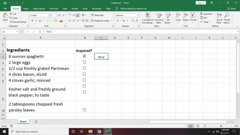 Excel में चेकलिस्ट कैसे बनाएं