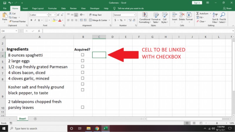 Excel में चेकलिस्ट कैसे बनाएं