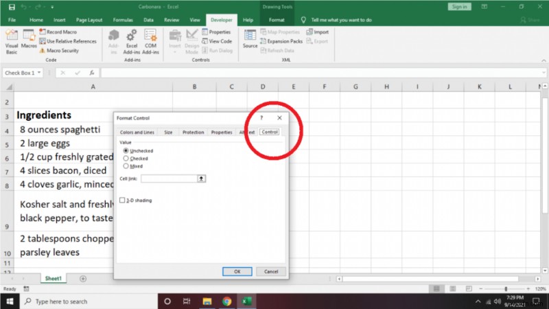 Excel में चेकलिस्ट कैसे बनाएं