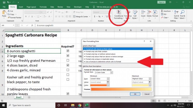 Excel में चेकलिस्ट कैसे बनाएं