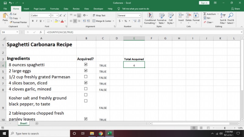 Excel में चेकलिस्ट कैसे बनाएं