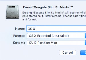 बाहरी हार्ड ड्राइव से मैक ओएस एक्स स्थापित करें, बूट करें और चलाएं 