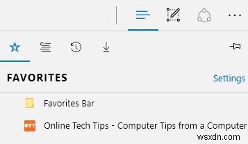 Microsoft Edge में बुकमार्क और पठन सूची सिंक करें