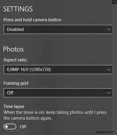 Windows 10 कैमरा ऐप का उपयोग कैसे करें