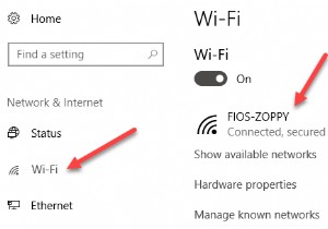 Windows 7, 8 और 10 में सार्वजनिक से निजी नेटवर्क में बदलें