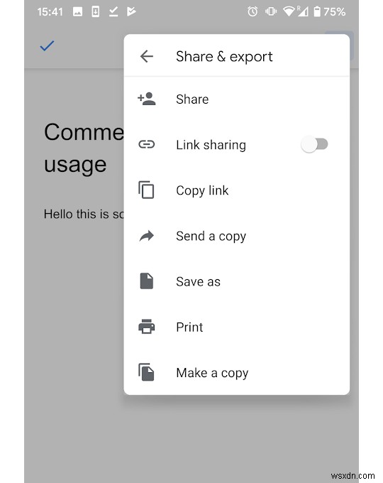 अपने मोबाइल डिवाइस पर Google डॉक्स का उपयोग करने के लिए टिप्स