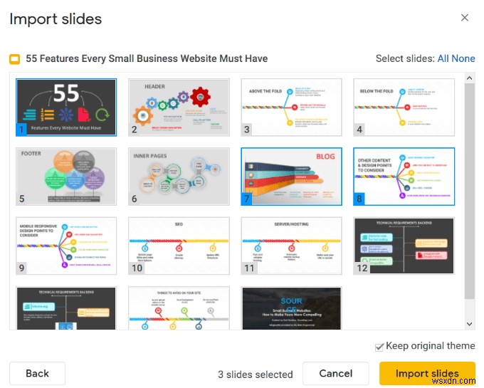 PowerPoint प्रस्तुति को Google स्लाइड में कैसे बदलें