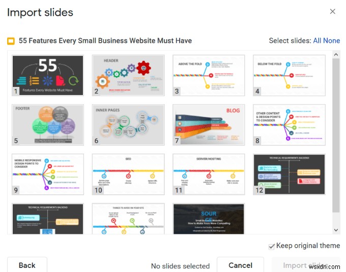 PowerPoint प्रस्तुति को Google स्लाइड में कैसे बदलें