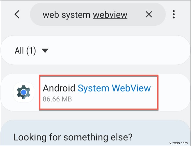 Android सिस्टम वेबव्यू क्या है?