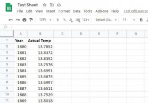 Google पत्रक में रेखा ग्राफ़ कैसे बनाएं