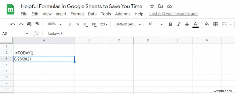 समय बचाने के लिए Google पत्रक में 10 उपयोगी सूत्र