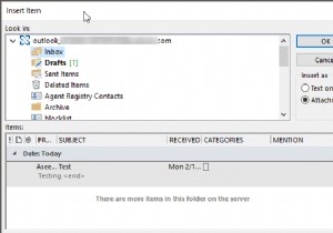 किसी अन्य आउटलुक आइटम (ईमेल, संपर्क, कार्य, या कैलेंडर आइटम) को ईमेल में कैसे संलग्न करें