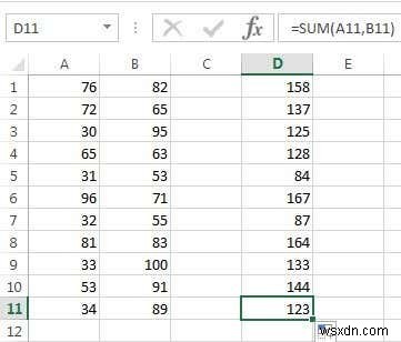 Excel में डेटा को सारांशित करने के लिए सारांश फ़ंक्शन का उपयोग करें