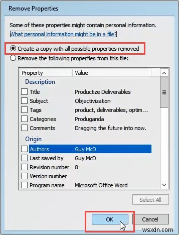 Microsoft Office दस्तावेज़ों से व्यक्तिगत मेटाडेटा को पूरी तरह से कैसे हटाएं 