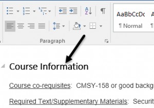 किसी Word Doc में तुरंत विषय-सूची जोड़ें