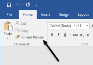 फ़ॉर्मेटिंग को कॉपी और पेस्ट करने के लिए वर्ड में फ़ॉर्मेट पेंटर का उपयोग करें