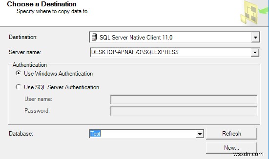 MS Access से डेटा को SQL सर्वर डेटाबेस में माइग्रेट करें