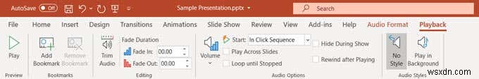 PowerPoint प्रस्तुतियों में संगीत कैसे जोड़ें