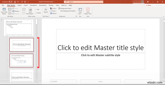 Microsoft PowerPoint में स्लाइड मास्टर को कैसे मास्टर करें