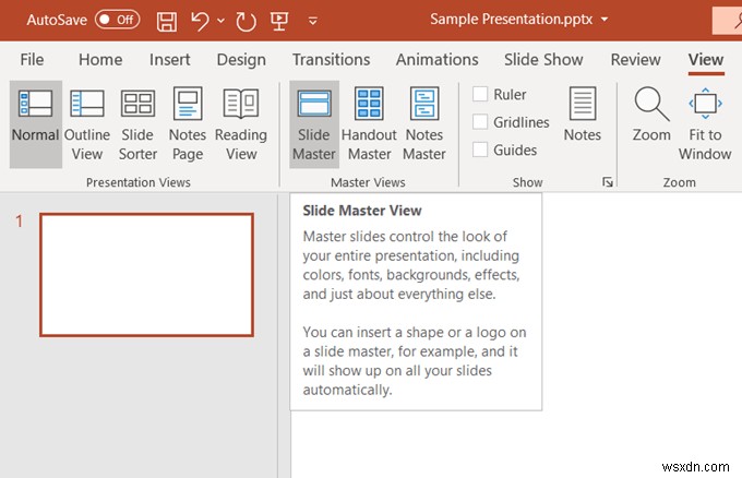 Microsoft PowerPoint में स्लाइड मास्टर को कैसे मास्टर करें