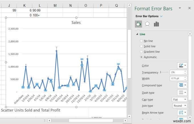 Excel में एरर बार्स कैसे जोड़ें