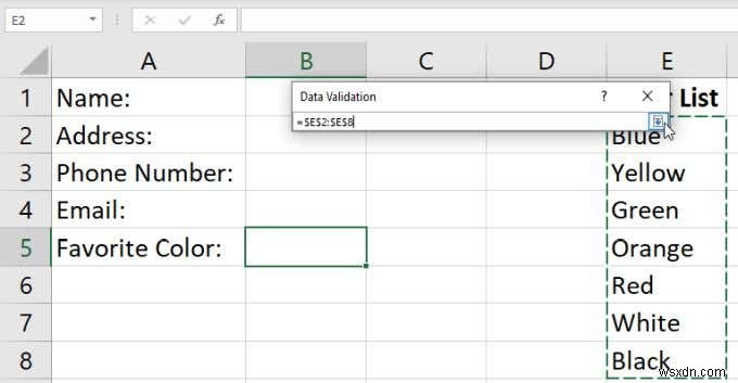 Excel में ड्रॉप डाउन लिस्ट कैसे बनाएं