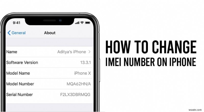 iPhone पर IMEI नंबर कैसे बदलें