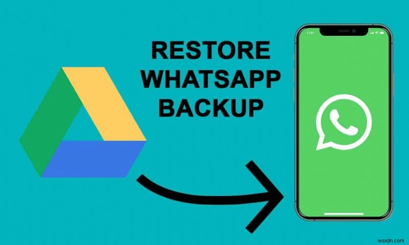 WhatsApp बैकअप को Google डिस्क से iPhone में कैसे पुनर्स्थापित करें