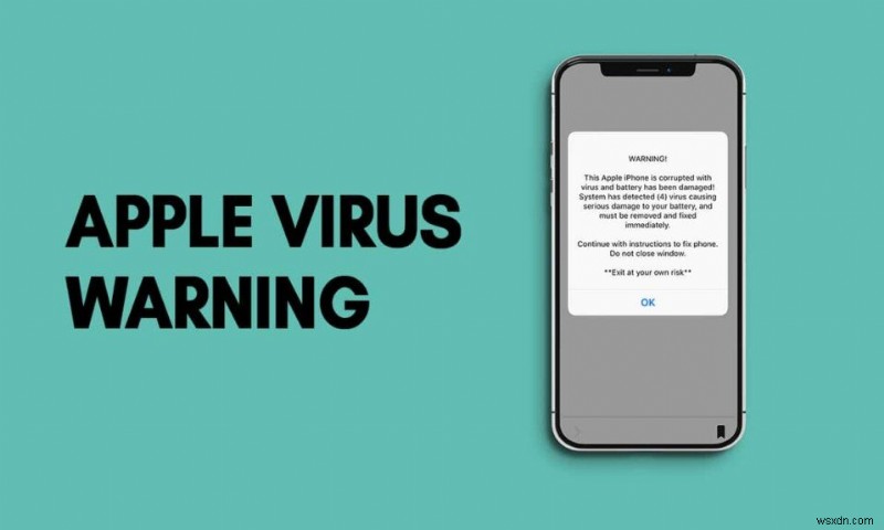 Apple वायरस चेतावनी संदेश को कैसे ठीक करें 
