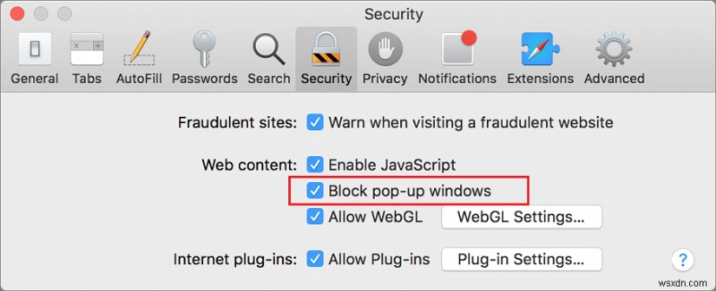मैक पर सफारी में पॉप-अप को कैसे ब्लॉक करें 