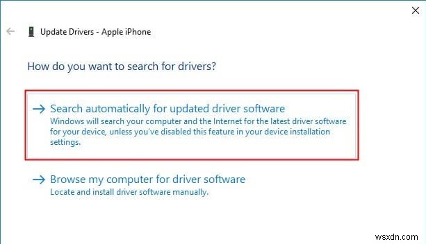 कंप्यूटर को ठीक करें iPhone को पहचान नहीं रहा 