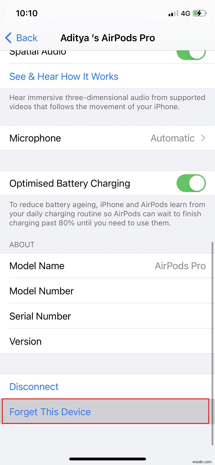 iPhone से डिस्कनेक्ट हो रहे AirPods को ठीक करें