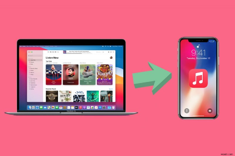 प्लेलिस्ट को iPhone से iTunes में कैसे ट्रांसफर करें