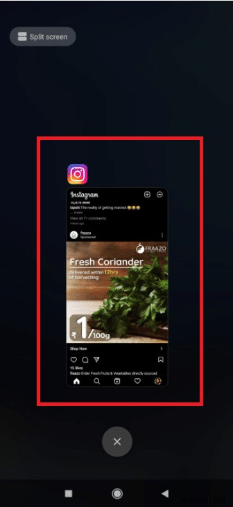 भेजने पर अटकी हुई Instagram पोस्ट को ठीक करें